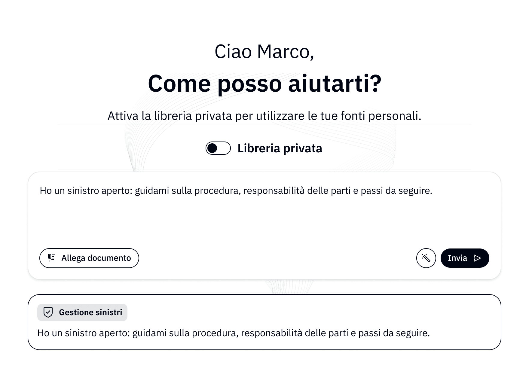 Standardizzazione e Supporto alla Liquidazione Sinistri